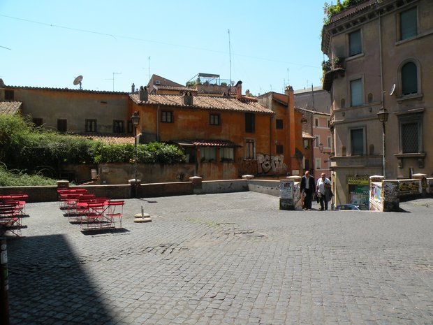  place pavée, (Trastevere)